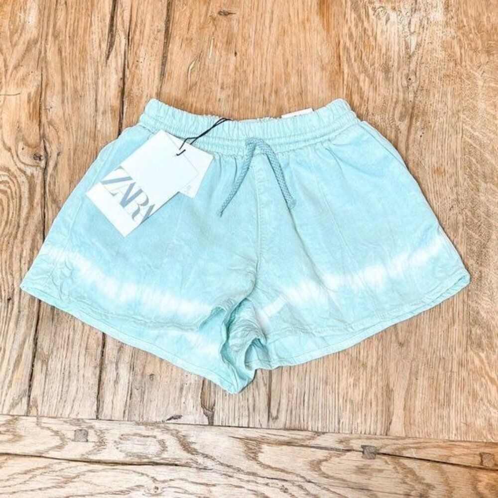 NWT! Zara Tie Dye Shorts, Size 6